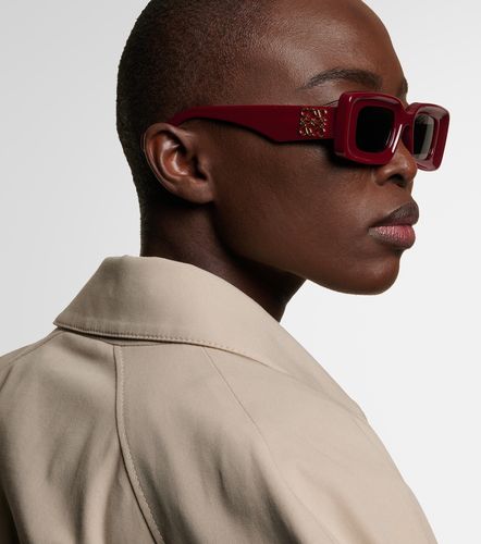 Gafas de sol rectangulares con anagrama - Loewe - Modalova