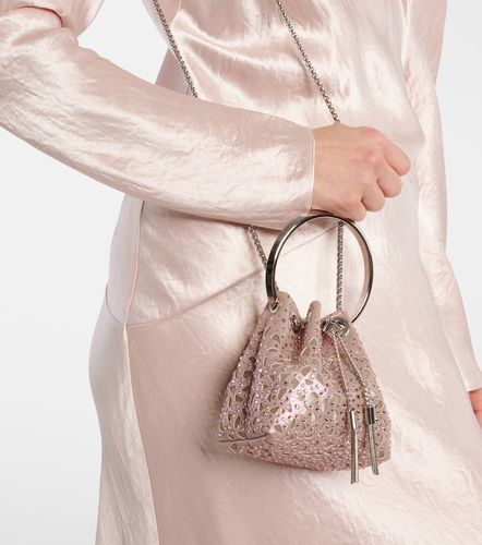 Secchiello Bon Bon Micro in raso - Jimmy Choo - Modalova