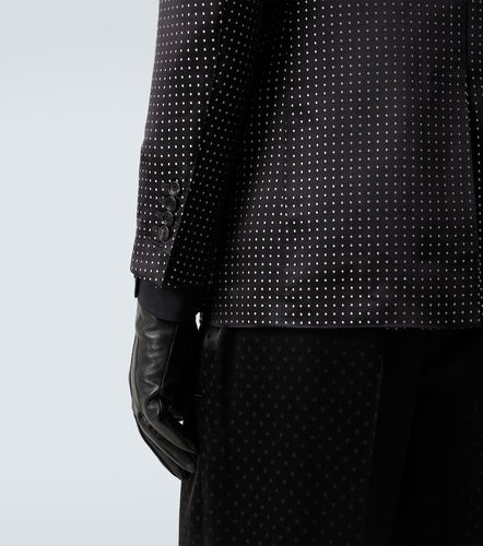 Polka-dot silk satin suit jacket - Tom Ford - Modalova