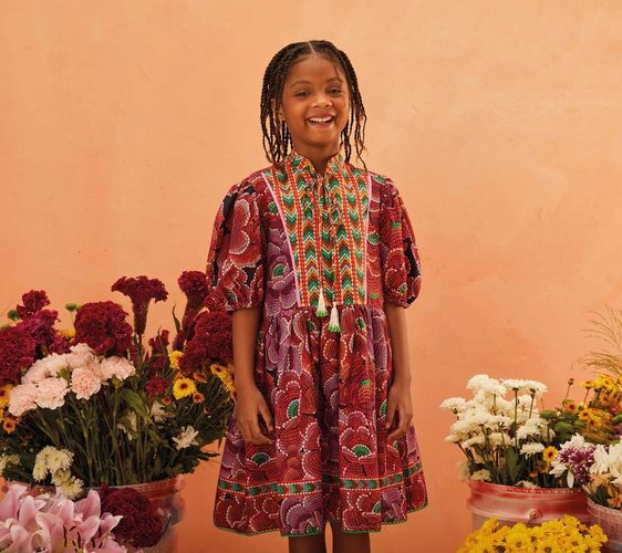 Fábula Vestido de algodón floral - Fabula - Modalova