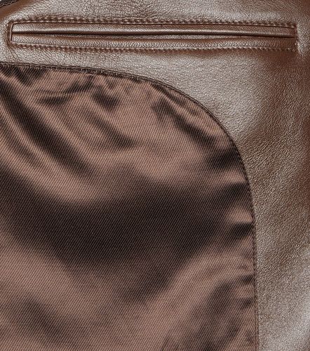 Tom Ford Leather blazer - Tom Ford - Modalova