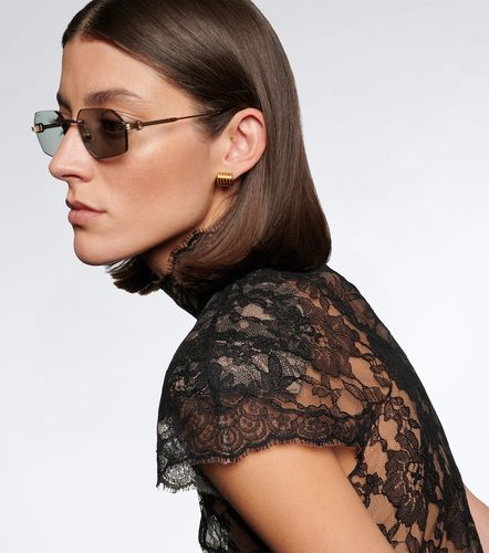Premiere De Cartier rectangular sunglasses - Cartier Eyewear Collection - Modalova