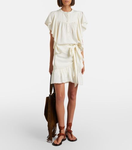 Marlie ruffled crochet-trimmed blouse - Marant Etoile - Modalova