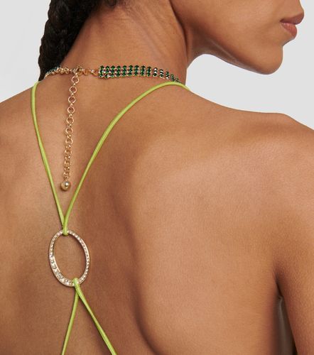Oseree Gem embellished chain bra - Oseree - Modalova
