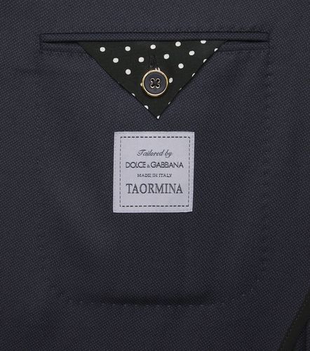 Double-breasted virgin wool blazer - Dolce&Gabbana - Modalova