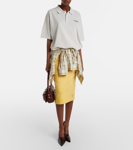 Polo oversized de algodón - Acne Studios - Modalova
