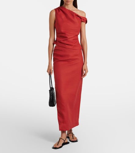 SIR Asymmetric linen top - SIR - Modalova