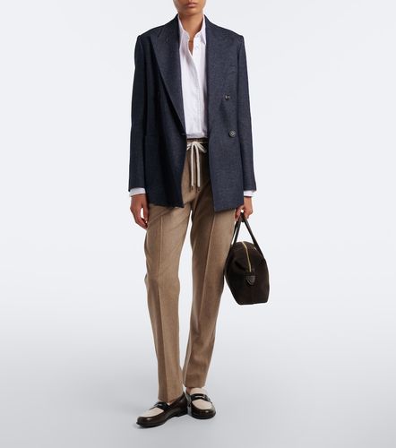 Camicia in popeline di cotone e seta - Eleventy - Modalova