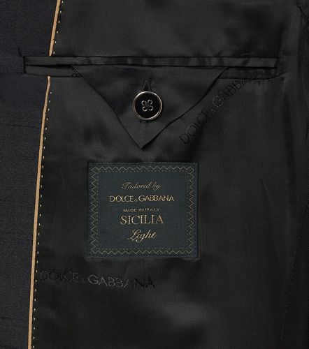 Abito in twill di seta - Dolce&Gabbana - Modalova