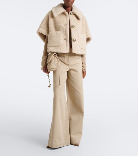 Mantella teddy in alpaca, lana e seta - Max Mara - Modalova