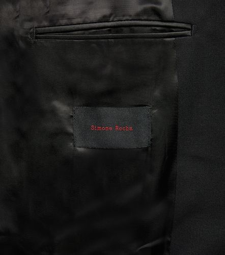 Blazer doppiopetto con perline - Simone Rocha - Modalova