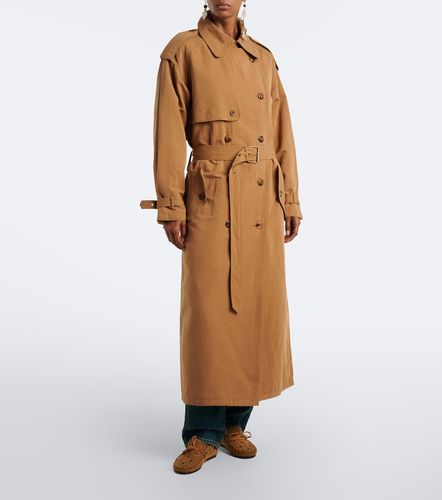 Gabardina Violette de algodón y lino - Isabel Marant - Modalova