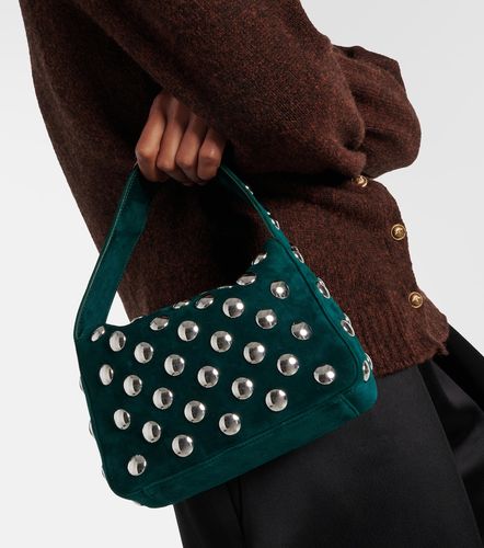 Elena Small studded suede shoulder bag - Khaite - Modalova