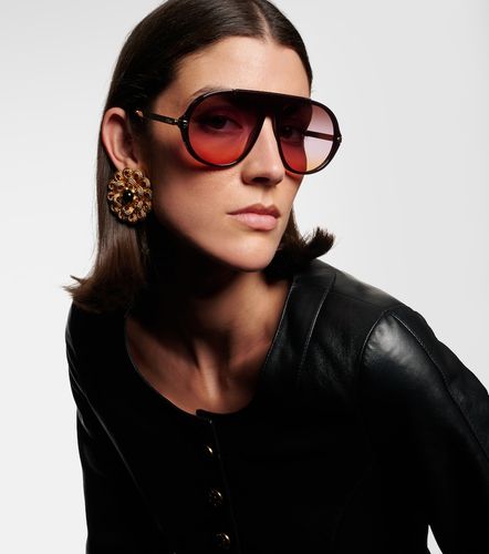 Chloe Aly aviator sunglasses - Chloe - Modalova