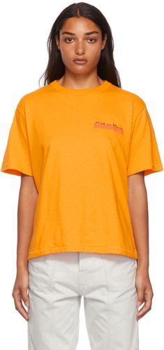 Orange Season 2 Heavy Weight T-Shirt - Heron Preston for Calvin Klein - Modalova