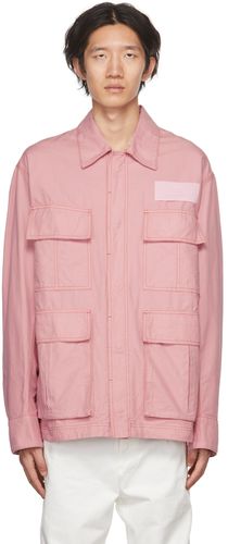 Pink Oversized Jacket - AMI Alexandre Mattiussi - Modalova