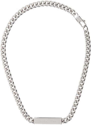 Silver Thinner ID Necklace - 1017 ALYX 9SM - Modalova