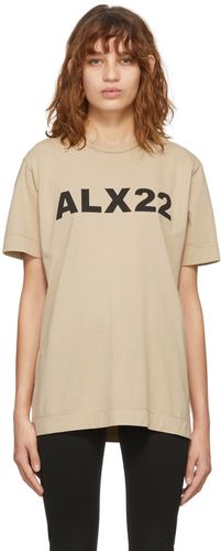 ALYX 9SM Tan Logo T-Shirt - 1017 ALYX 9SM - Modalova