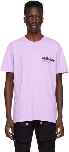 AMBUSH Purple Cotton T-Shirt - AMBUSH - Modalova