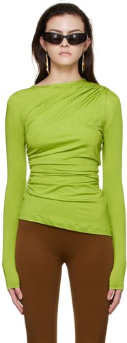 Atlein Green Viscose T-Shirt - Atlein - Modalova