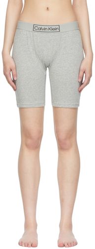 Gray Cotton Boy Shorts - Calvin Klein Underwear - Modalova