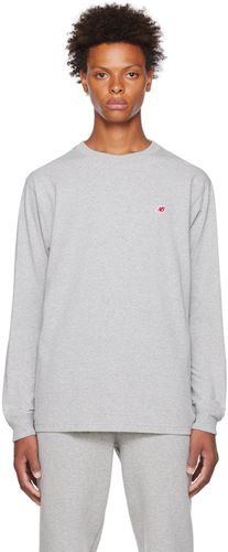 Gray Made in USA Core Long Sleeve T-Shirt - New Balance - Modalova