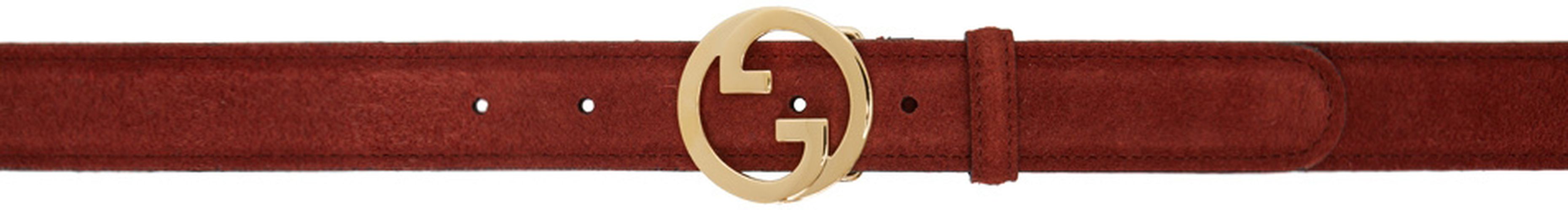 Gucci Red Blondie Belt - Gucci - Modalova