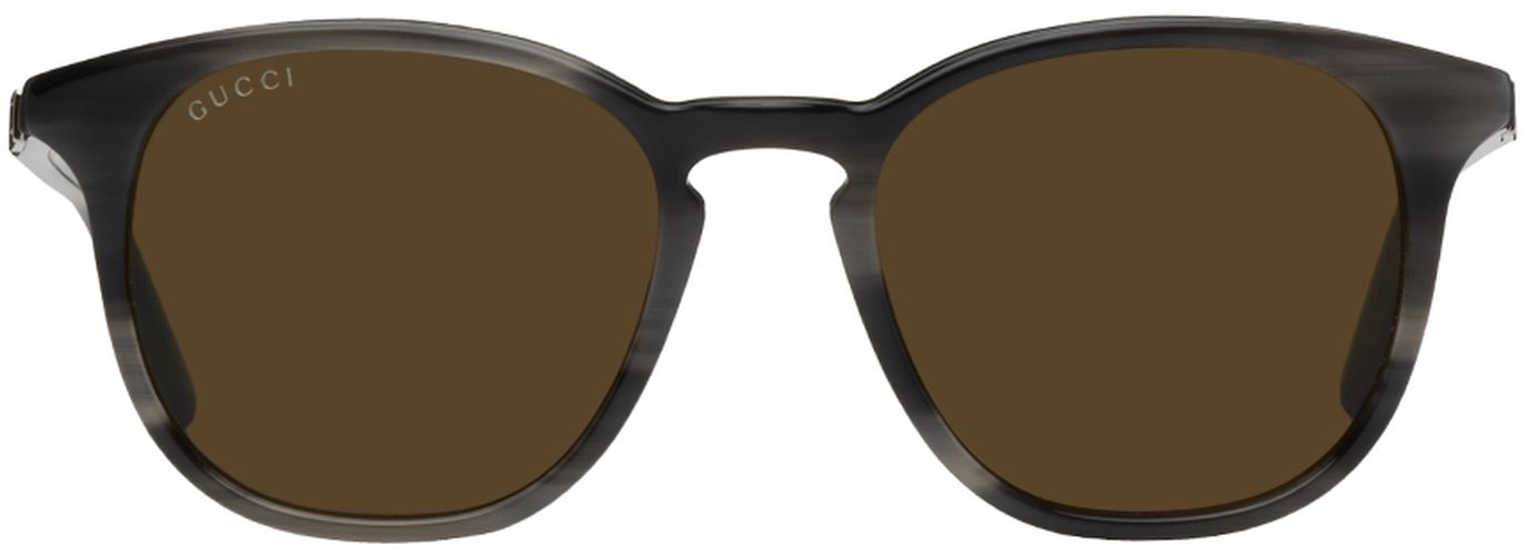 Gucci Grey Square Sunglasses - Gucci - Modalova