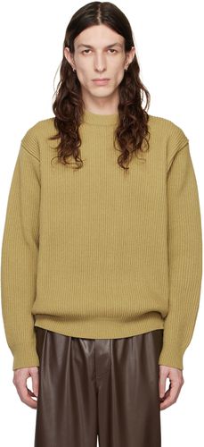 AURALEE Yellow Crewneck Sweater - AURALEE - Modalova