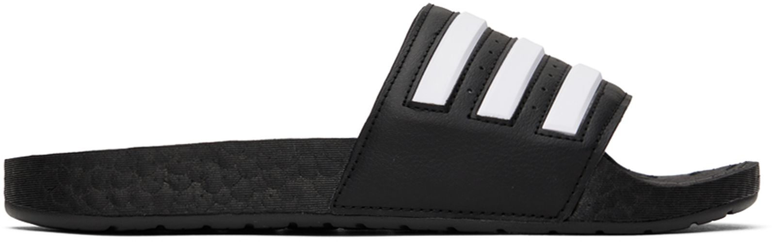 Black & White Adilette Boost Slides - adidas Originals - Modalova