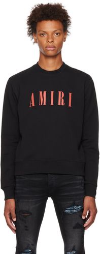 AMIRI Black Core Logo Sweatshirt - AMIRI - Modalova