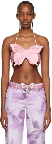 Pink 3D Butterfly Camisole - Blumarine - Modalova