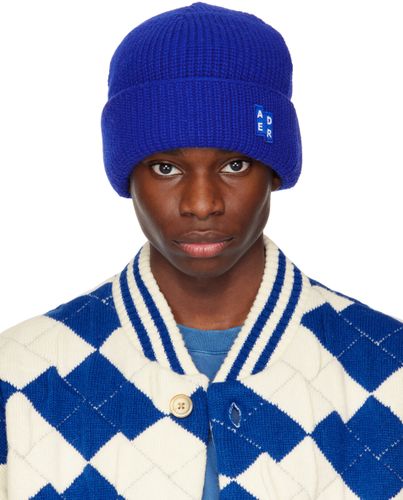 ADER error Blue Logo Beanie - ADER error - Modalova