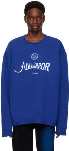 ADER error Blue Verif Sweater - ADER error - Modalova