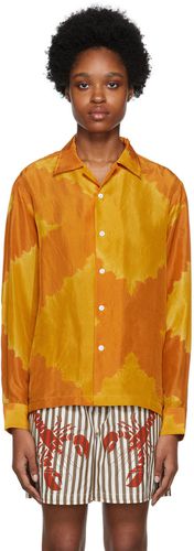 Bode Orange Lehariya Shirt - Bode - Modalova