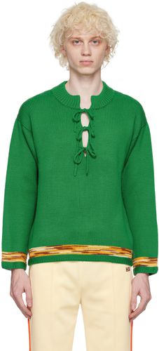 Bode Green Edge Trim Sweater - Bode - Modalova