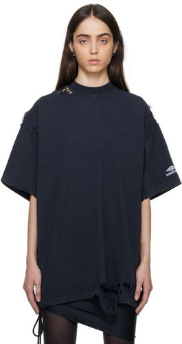 Black 3B Sport Icon Repaired T-Shirt - Balenciaga - Modalova