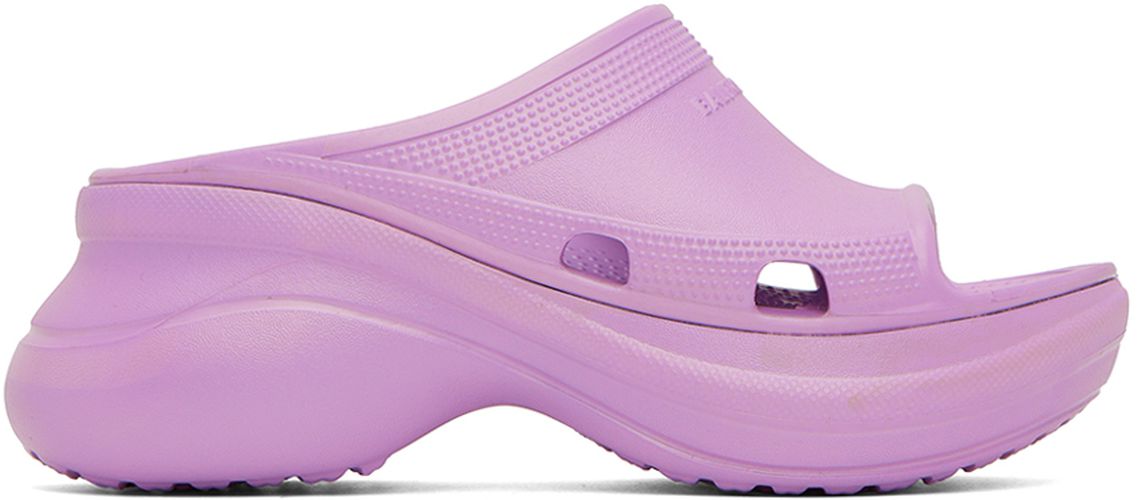 Purple Crocs Edition Pool Slides - Balenciaga - Modalova
