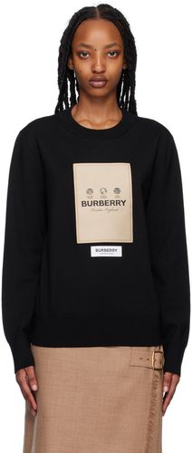 Label Appliqué Sweater - Burberry - Modalova