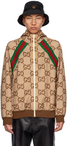 Gucci Beige Jumbo GG Jacket - Gucci - Modalova