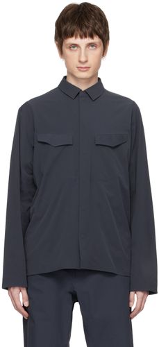 Veilance Navy Field Shirt - Veilance - Modalova