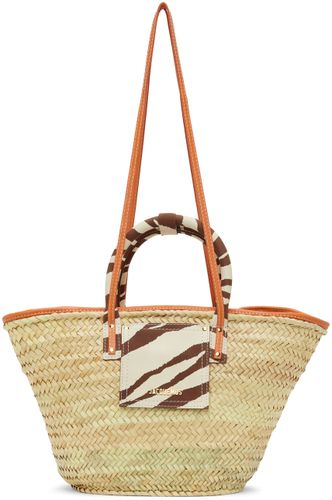 Beige & Orange Le Raphia 'Le Panier Soli' Tote - Jacquemus - Modalova