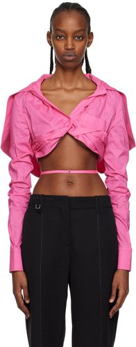Pink Le Raphia 'La Chemise Meio' Shirt - Jacquemus - Modalova