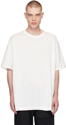 Off-White Crewneck T-Shirt - Yohji Yamamoto - Modalova