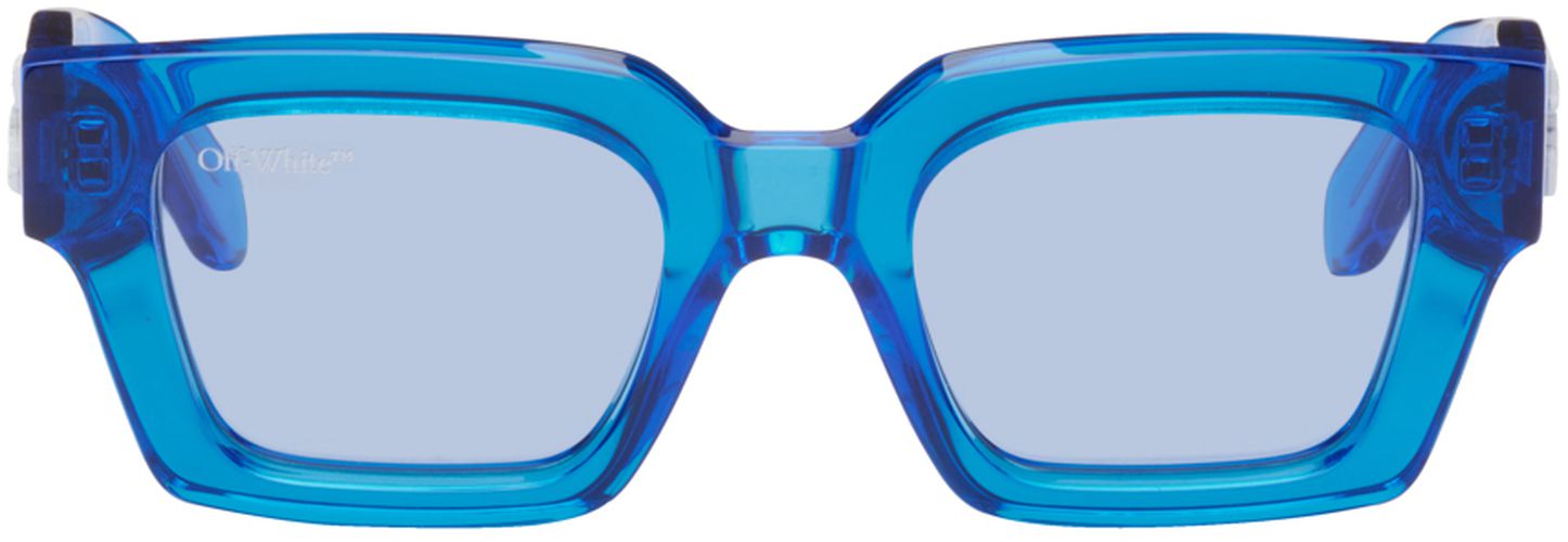 Off-White Blue Virgil Sunglasses - Off-White - Modalova