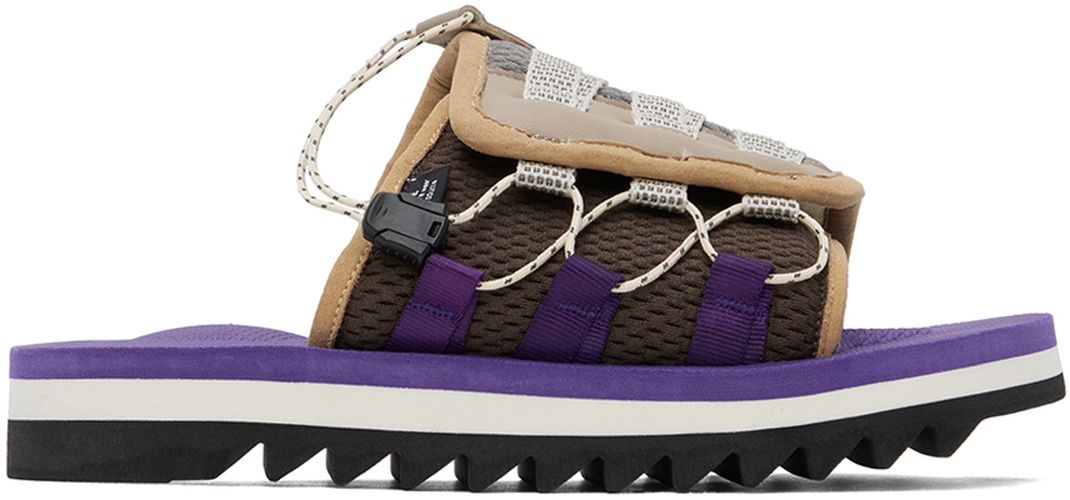 Brown & Purple DAO-2ab Sandals - Suicoke - Modalova