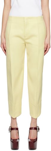 Yellow Curved Trousers - Bottega Veneta - Modalova