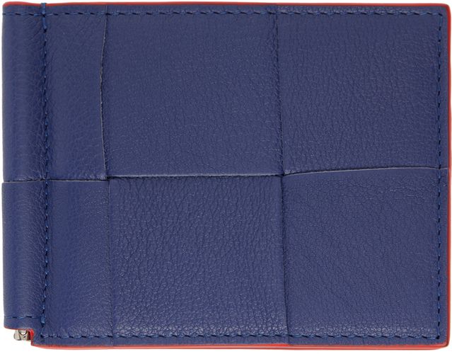 Blue Bill Clip Wallet - Bottega Veneta - Modalova