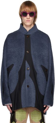 Kiko Kostadinov Blue Zlatyu Coat - Kiko Kostadinov - Modalova