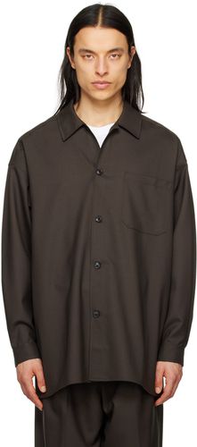 Lownn Brown Slit Shirt - Lownn - Modalova